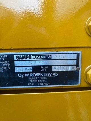 Зернозбиральний комбайн Sampo 580, 1989 р.в, з Європи, б/в