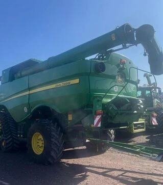 Комбайн John Deere S790, 2021 р.в, жниварка 735Х, транспортний візок, б/в