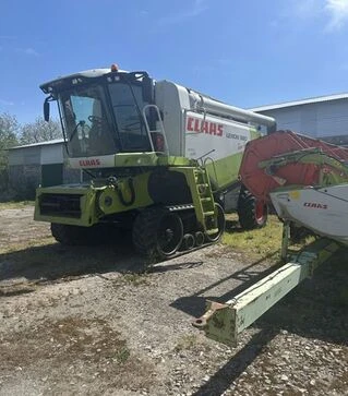 Зерноуборочный комбайн Claas Lexion 580TT, 2004 г.в, 4213 м/ч, жатка Vario, 9 м, б/у