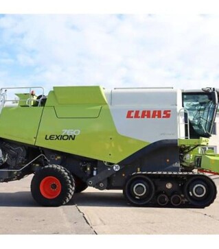 Зерноуборочный комбайн Claas Lexion 760TT, 2013 г.в, 2016 м/ч, б/у