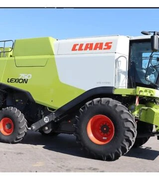 Зерноуборочный комбайн Claas Lexion 750, 2014 г.в, 2271 м/ч, б/у