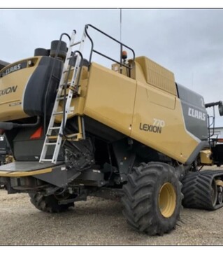Зерноуборочный комбайн Claas Lexion 770TT, 2012 г.в, 3190 м/ч, б/у