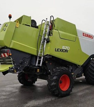 Зернозбиральний комбайн Claas Lexion 670, 2016 р.в, 2510 м/год, б/в