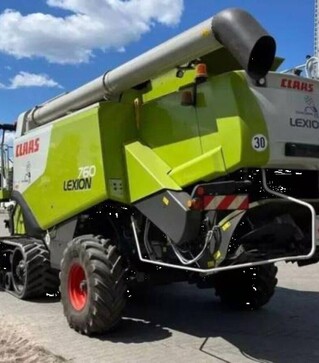 Зернозбиральний комбайн Claas Lexion 760TT, 2012 р.в, 2562 м/год, б/в