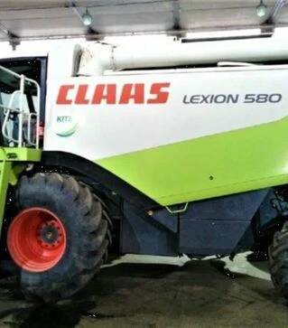 Зерноуборочный комбайн Claas Lexion 580, 2007 г.в, 3760 м/ч, б/у