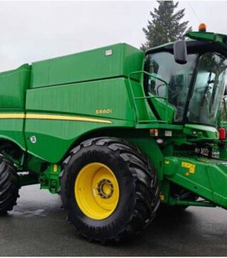 Зерноуборочный комбайн John Deere S660i, 2013 г.в, 2846 м/ч, б/у
