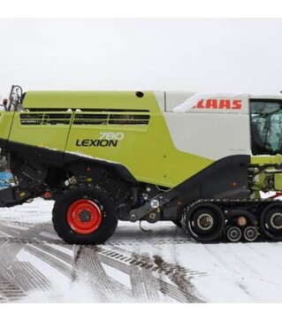 Зерноуборочный комбайн Claas Lexion 780TT, 2013 г.в, 2731 м/ч, б/у