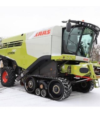 Зерноуборочный комбайн Claas Lexion 780TT, 2013 г.в, 2731 м/ч, б/у