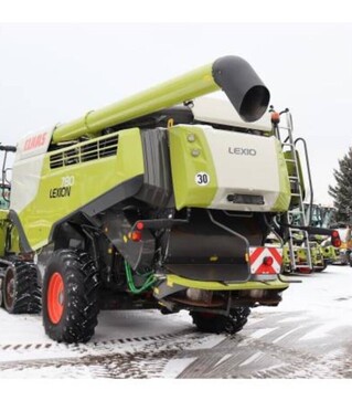 Зерноуборочный комбайн Claas Lexion 780TT, 2013 г.в, 2731 м/ч, б/у