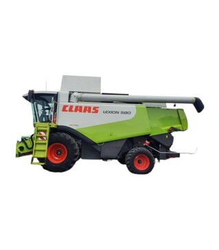 Зерноуборочный комбайн Claas Lexion 580, 2008 г.в, 3870 м/ч, б/у