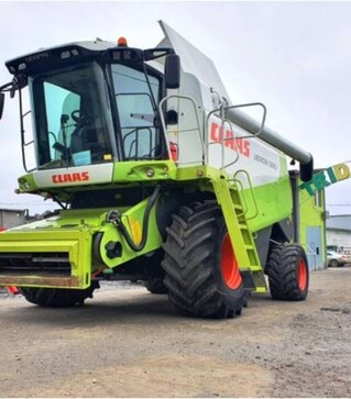Зерноуборочный комбайн Claas Lexion 580, 2008 г.в, 3870 м/ч, б/у