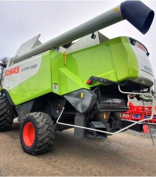 Зерноуборочный комбайн Claas Lexion 580, 2008 г.в, 3870 м/ч, б/у