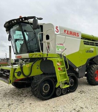 Зерноуборочный комбайн Claas Lexion 780TT, 2014 г.в, 1450 м/ч, б/у