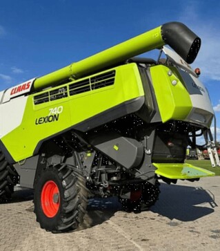 Зернозбиральний комбайн Claas Lexion 740, 2018 р.в, 2893 м/год, б/в
