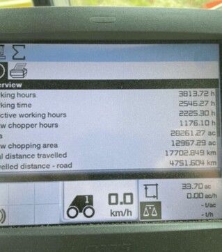 Зерноуборочный комбайн Claas Lexion 780, 2014 г.в, 3813 м/ч, б/у