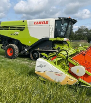 Зерноуборочный комбайн Claas Lexion 780, 2014 г.в, 3813 м/ч, б/у
