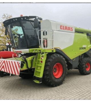 Зерноуборочный комбайн Claas Lexion 660, 2014 г.в, 2150 м/ч, б/у