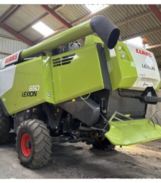 Зернозбиральний комбайн Claas Lexion 650, 2018 р.в, 1166 м/год, б/в