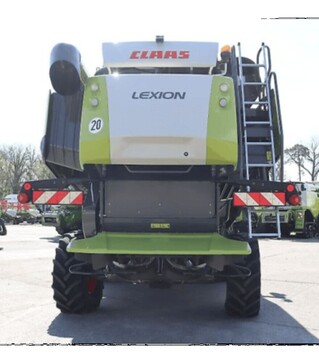 Зерноуборочный комбайн Claas Lexion 740, 2017 г.в, 1104 м/ч, б/у