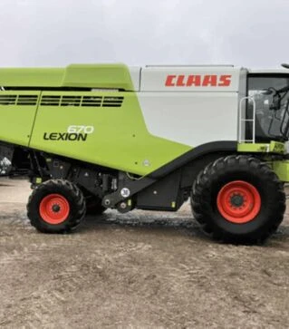 Зернозбиральний комбайн Claas Lexion 670, 2017 р.в, 1513 м/год, б/в