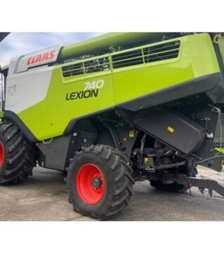 Зерноуборочный комбайн Claas Lexion 740, 2019 г.в, 1163 м/ч, б/у