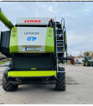 Зерноуборочный комбайн Claas Lexion 770, 2017 г.в, 2157 м/ч, б/у