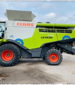 Зерноуборочный комбайн Claas Lexion 770, 2017 г.в, 2157 м/ч, б/у