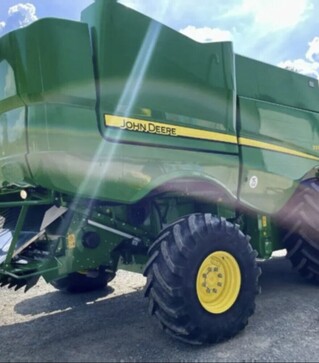 Зерноуборочный комбайн John Deere S670i, 2014 г.в, 1100 м/ч, б/у