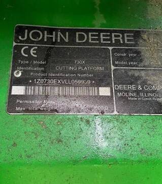 Зерноуборочный комбайн John Deere T670i, 2020 г.в, 1348 м/ч, б/у