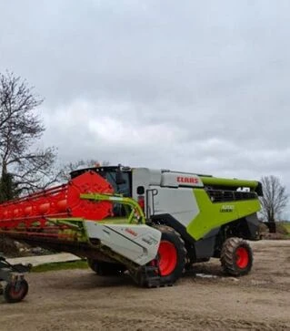 Зерноуборочный комбайн Claas Lexion 6700, 2020 г.в, 1092 м/ч, б/у