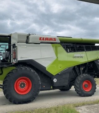 Зерноуборочный комбайн Claas Lexion 6800, 2022 г.в, 571 м/ч, б/у