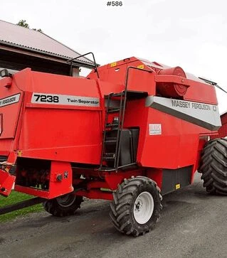 Зерноуборочный комбайн Massey Ferguson 7238, 2001 г.в, 1608 м/ч, б/у