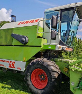 Зерноуборочный комбайн Claas Dominator 58S, 2000 г.в, 2659 м/ч, б/у