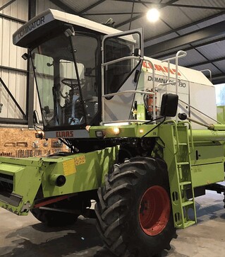 Зерноуборочный комбайн Claas Dominator 130, 2006 г.в, 1529 м/ч, б/у