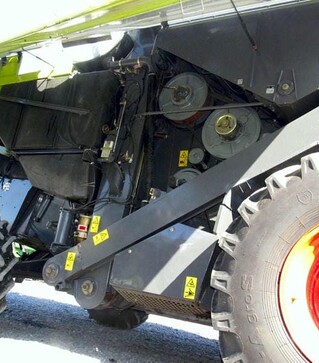 Зерноуборочный комбайн Claas Lexion 480, 2001 г.в, 3924 м/ч, б/у