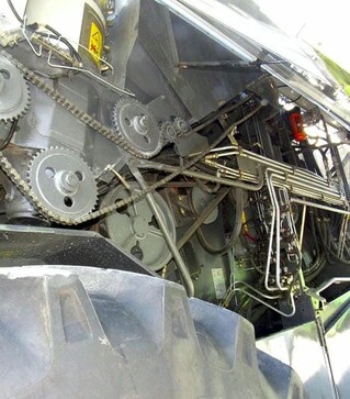 Зерноуборочный комбайн Claas Lexion 480, 2001 г.в, 3924 м/ч, б/у