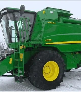 Зерноуборочный комбайн John Deere C670 Hillmaster, 2008 г.в, 2700 м/ч, б/у