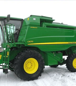 Зерноуборочный комбайн John Deere C670 Hillmaster, 2008 г.в, 2700 м/ч, б/у