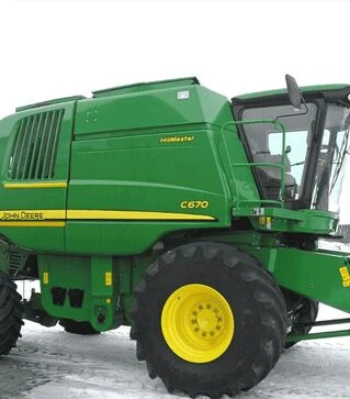 Зерноуборочный комбайн John Deere C670 Hillmaster, 2008 г.в, 2700 м/ч, б/у