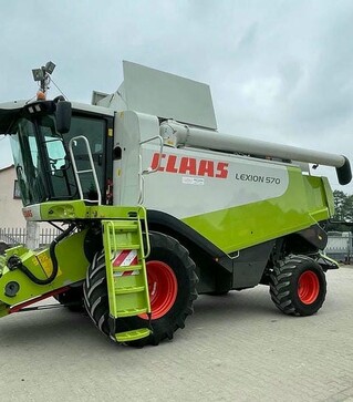 Зернозбиральний комбайн Claas Lexion 570, 2006 р.в, 3534 м/год, б/в