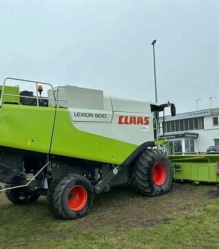Зерноуборочный комбайн Claas Lexion 600, 2007 г.в, 3570 м/ч, б/у