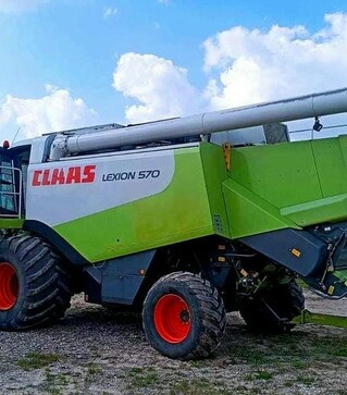 Зернозбиральний комбайн Claas Lexion 570, 2004 р.в, 3500 м/год, б/в
