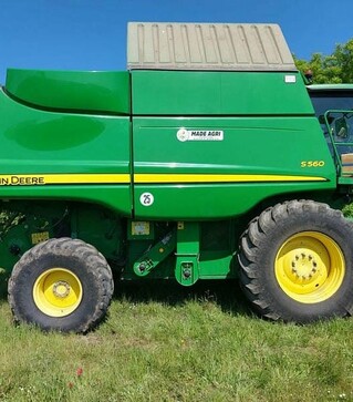 Зерноуборочный комбайн John Deere S 560, 2009 г.в, 2570 м/ч, б/у