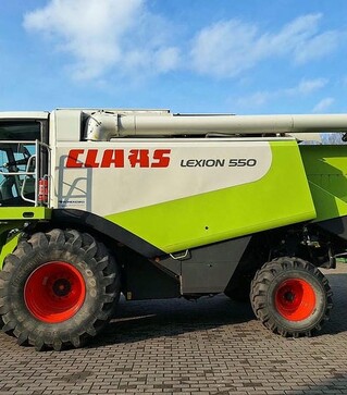 Зернозбиральний комбайн Claas Lexion 550, 2005 р.в, 4227 м/год, б/в