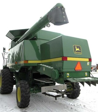Зерноуборочный комбайн John Deere 9500, 1990 г.в, 5785 м/ч, б/у