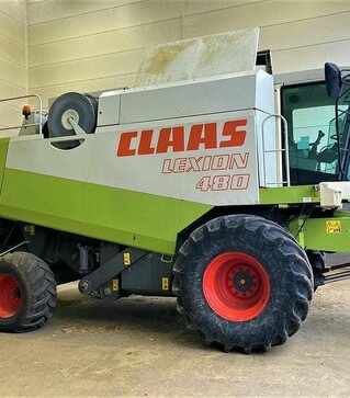 Зерноуборочный комбайн Claas Lexion 480, 2001 г.в, 3686 м/ч, б/у