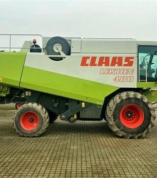 Зерноуборочный комбайн Claas Lexion 480, 2001 г.в, 3009 м/ч, б/у