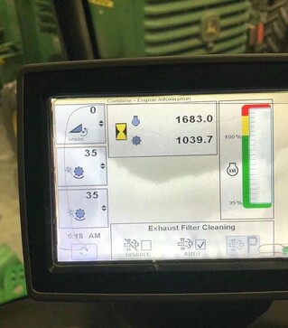 Зернозбиральний комбайн John Deere S660, 2012 р.в, 1683 м/год, б/в