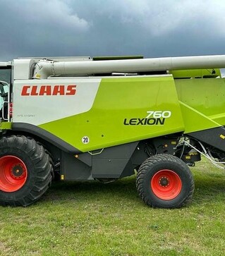 Зерноуборочный комбайн Claas Lexion 760, 2011 г.в, 2155 м/ч, б/у
