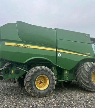 Зерноуборочный комбайн John Deere S680, 2012 г.в, 2250 м/ч, б/у